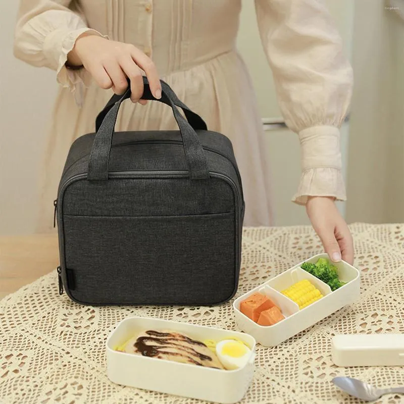 Women's lunch tote with water bottle holder hotsell