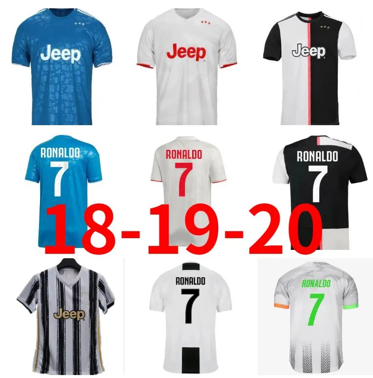 Koszulki piłkarskie Juve 18 19 20 Ronaldo Chiellini Dybala Koszulki piłkarskie Koszulka piłkarska Rozmiar S-XXL