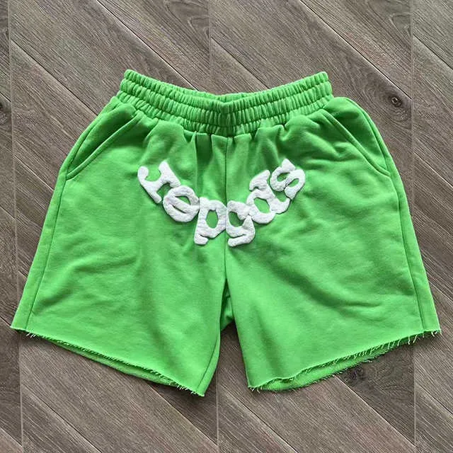 パンツ Tenderperson Flame pattern shorts green Hellstar Flame Shorts Green Orange – PIECES