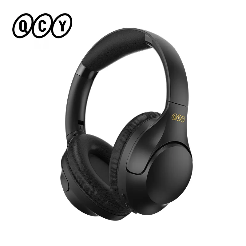 H2 Wireless Headphones Bluetooth 5.3 Earphones BASS HIFI Stereo Headset 78ms Low Latency for Music Gaming 60 Hour Playtime