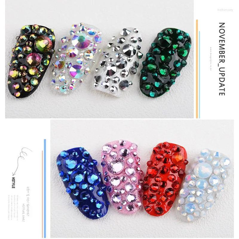 Transparent Clear AB Rhinestones Glitter Strass Glass Rhestones For Acrylic  Nail Decoration Supplies SS3 SS30 H0941 From Bethanyary, $30.31