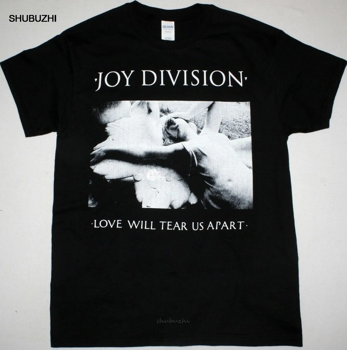 T-shirt da uomo JOY DIVISION LOVE WILL TEAR US APART T SHIRT NERA POST PUNK ORDER maglietta in cotone da uomo t-shirt moda estiva taglia euro 230428