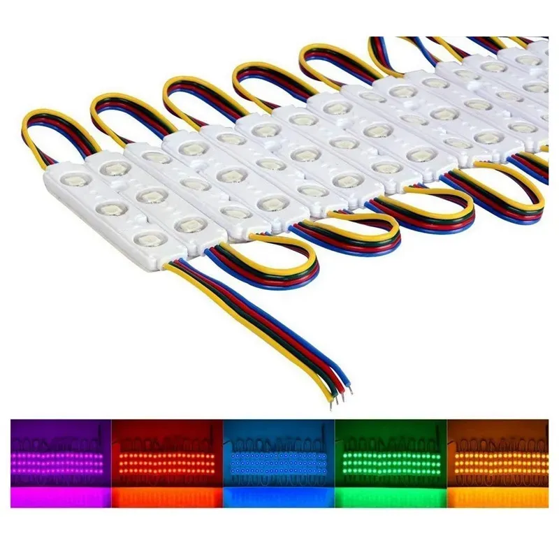 Waterproof LED Strip Window Lights: 3 SMD 5050 Injection White LED ...