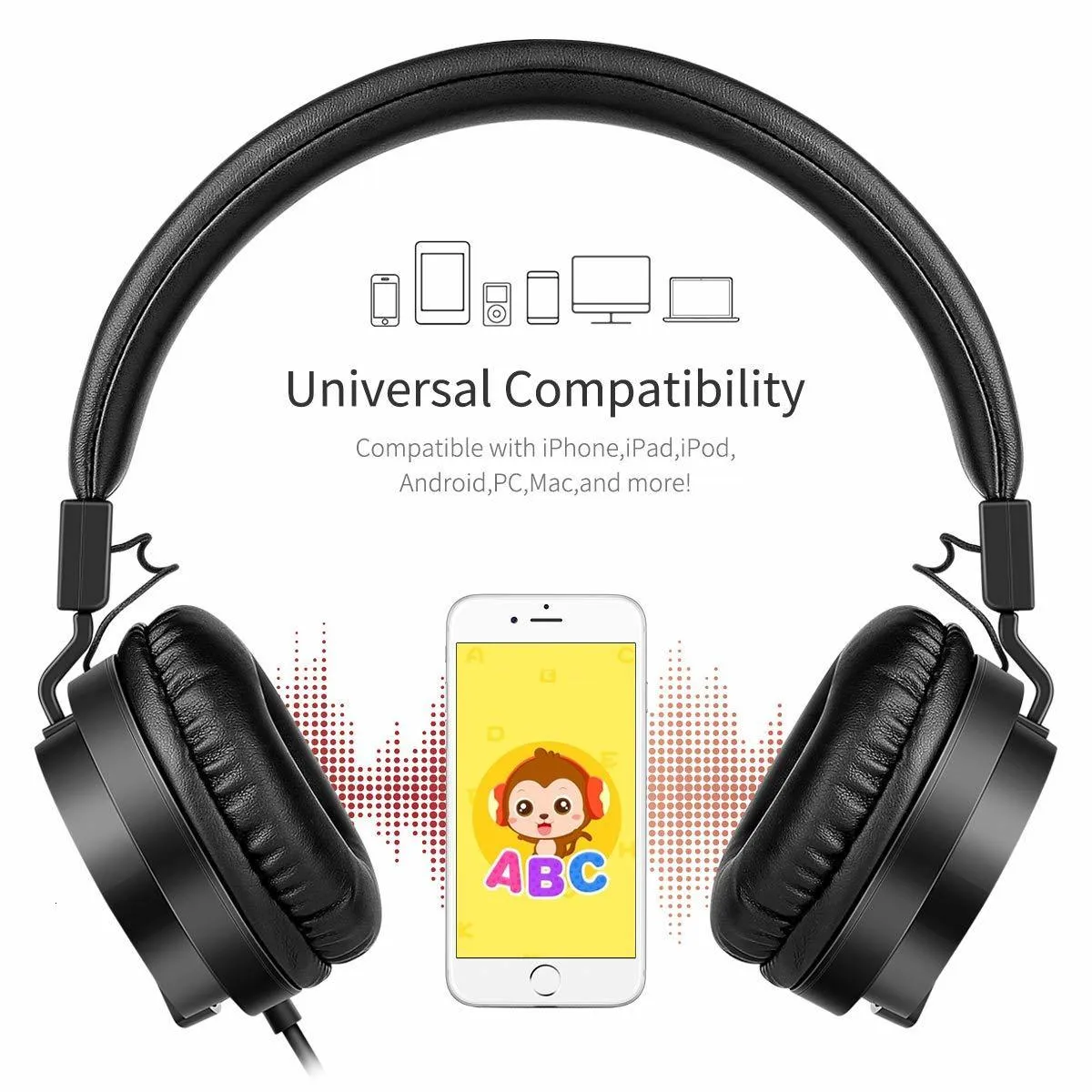 Gorsun kids headphones hot sale