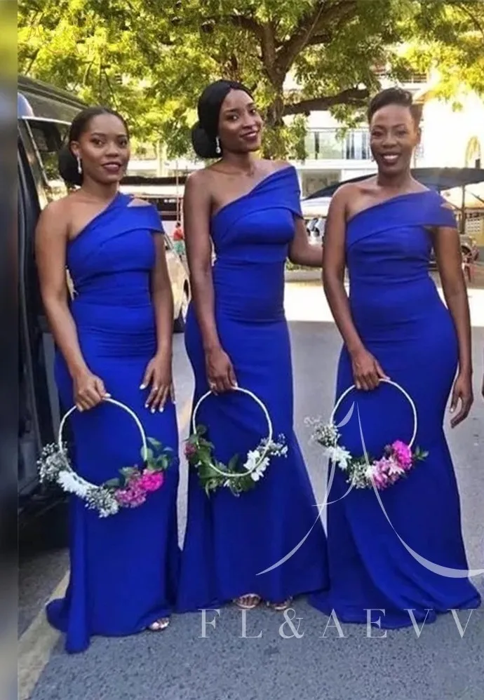 Royal blue cheap childrens bridesmaid dresses