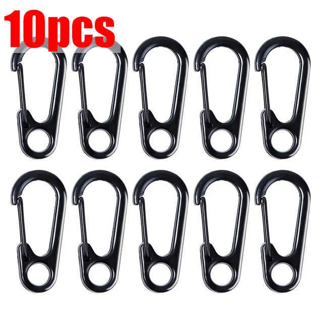 Alloy Spring Snap Hooks Keychains For Outdoor Camping And Hiking