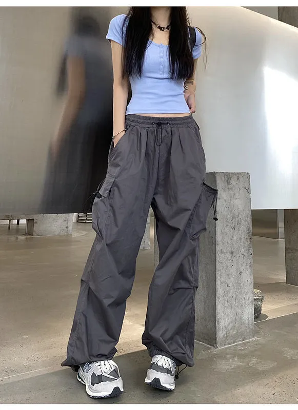 Moletom Joggers Feminino Strass Cross Sweatpants Cyber Y2K Grunge Wasted  Calças Largas Streetwear Moda Coreana Roupas Femininas Q0801 De $45,39