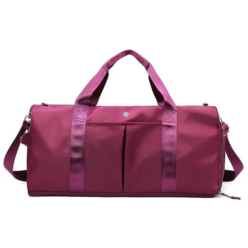 Premium Unisex Nylon Yoga Tote Gym Travel Duffel Bags Shoe Sport