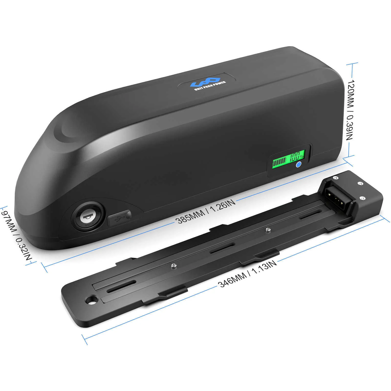 Batterie Vélo électrique 36V/48V 10Ah à 20Ah – Compatible Avec Moteurs 200W à 1000W, Avec Chargeur !