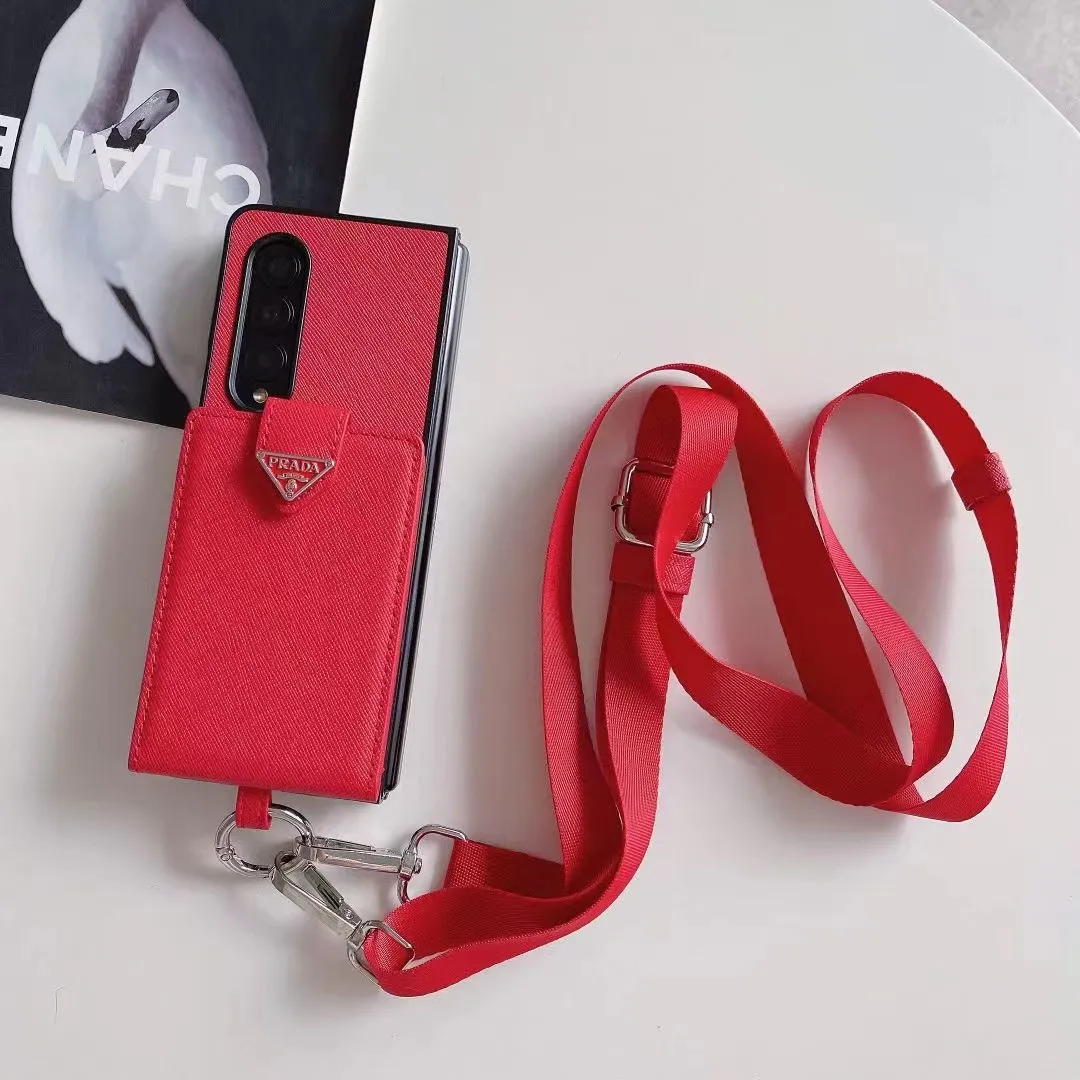 Владелец Роскошного Корпуса Для Телефона Для Samsung Galaxy Z Fold 4 3 5G  Передняя Задняя Крышка Защитная Крышка Двойные Карманы Розовые Склад От  Shenzhenhuaqiangno, 817 руб. | DHgate