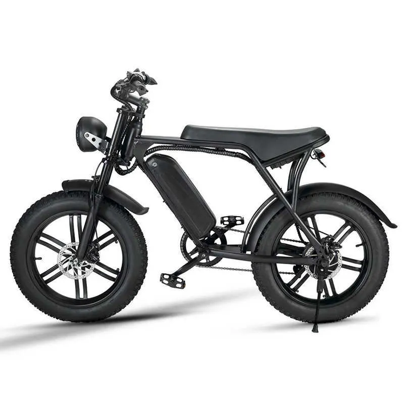 OUXI V8 Fat Tire Electric Bike 15Ah 48V 750W Lithium Battery 20