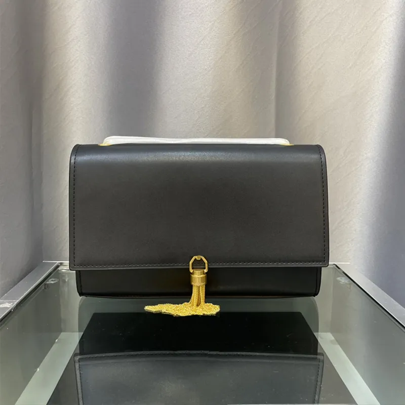 Kate tassel calfskin leather outlet shoulder bag