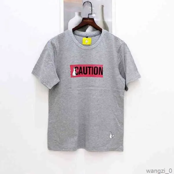 Men's T-shirts Embroidery Fxxking Rabbits t Shirts Men Women Best Quality Casaul #fr2 Fashion Cotton 3 7RLV