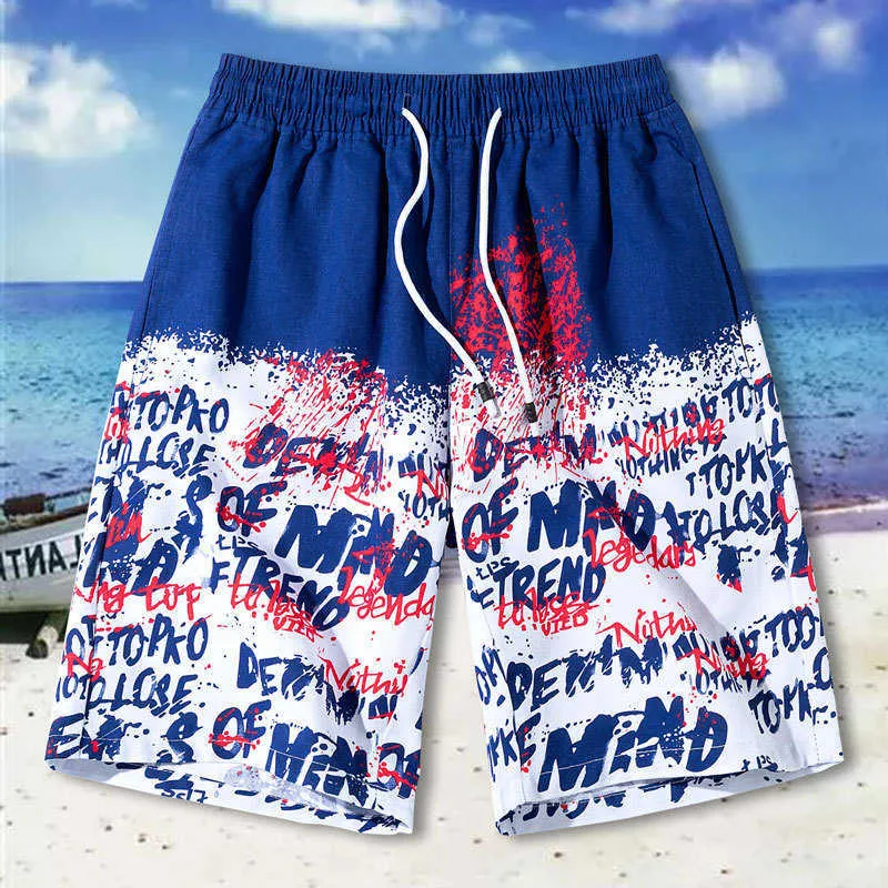 Mens Summer Shorts Para Hombre With Letter 5 Points Casual Sports