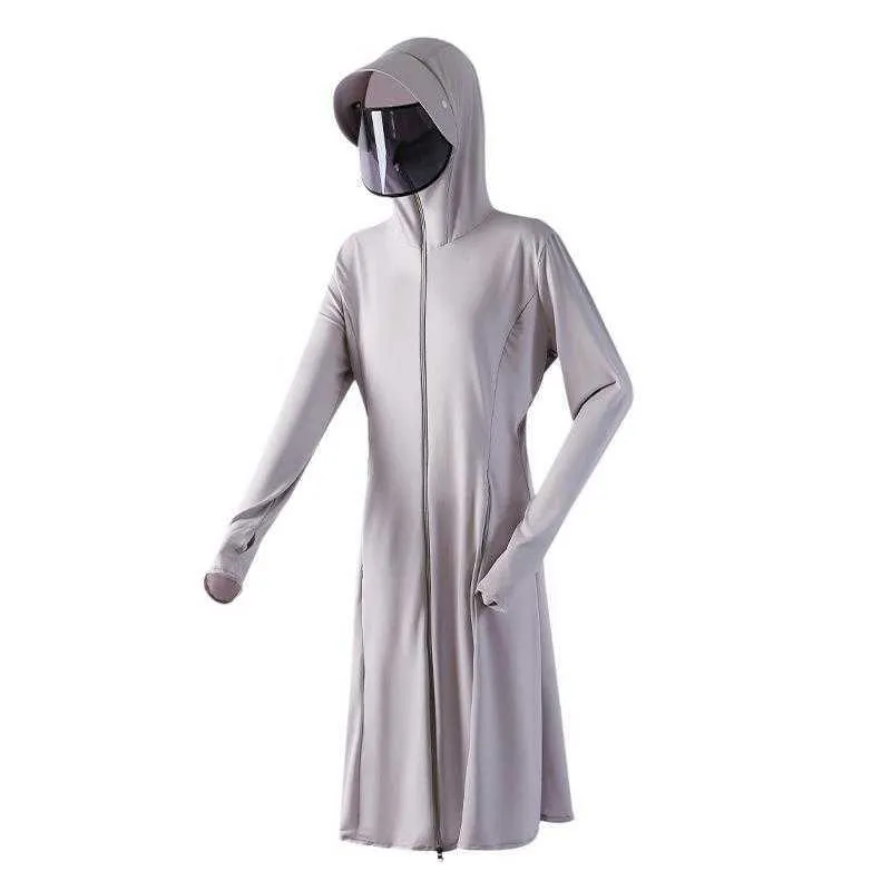 Sun-Proof Outdoor Jackets Breathable UV-Blocking Full Body