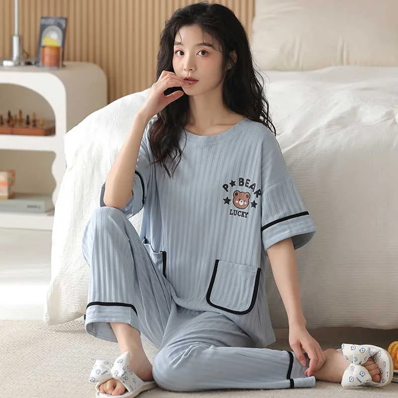 Women's cotton sleepwear sets hotsell