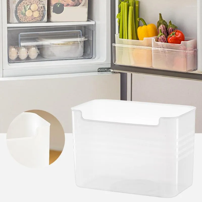 Storage Bottles Refrigerator Side Box Multipurpose Transparent Kitchen Food Organizer Freezer Container Home Organization