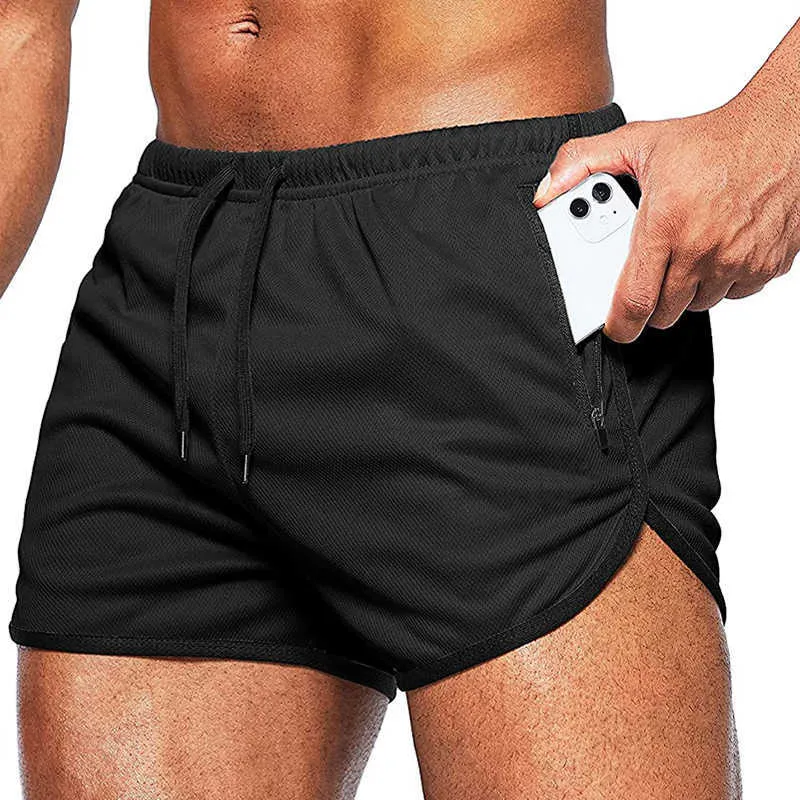 Shorts pour hommes Shorts de course Gym Hommes Fitness Séchage rapide Slim Fit Casual Beach Shorts de sport légers Basket-ball masculin Formation Jogger Pantalon court Z0503