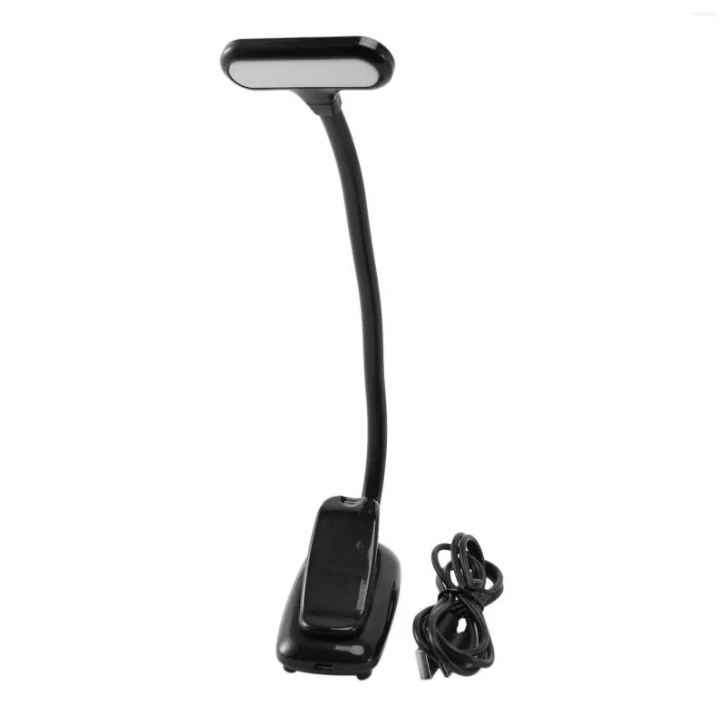 Rechargeable LED Book Light With Clip On Design, 3 Lighting Modes, 9