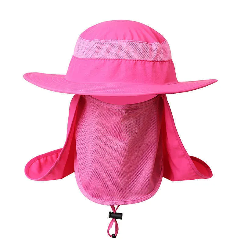 CAMOLAND Summer UPF 50 2 In 1 Bucket Hat With Face Neck And Flap For Men  And Women Windproof Outdoor Research Fishing Hat And Hiking Cap J230502  From Us_oklahoma, $10.21