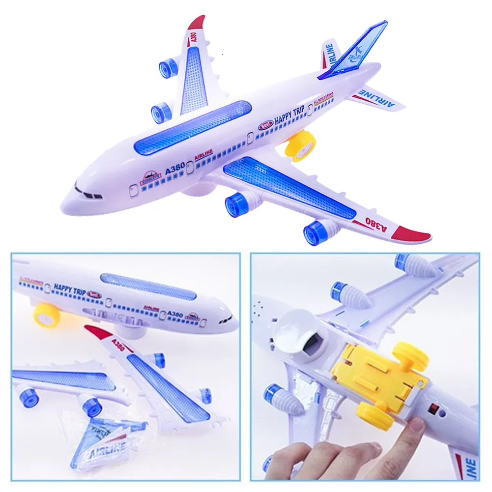 Electric Airplane British Airways Toy Plane With Flashing Lights And Sound Assembly Perfect Birthday Gift For Boys And Children Model 230503 From Yao008 7.62 DHgate.Com