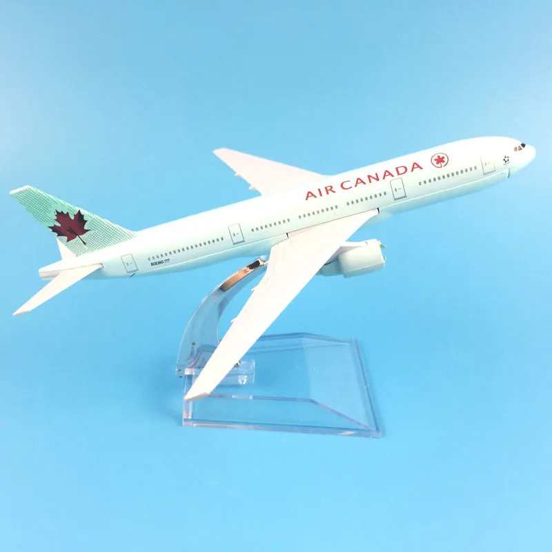 16cm Diecast Metal Stamping Boeing 777 Airplane Model Air Canada Model 1 400 Scale Toy Gift From Yao008 9.33 DHgate.Com
