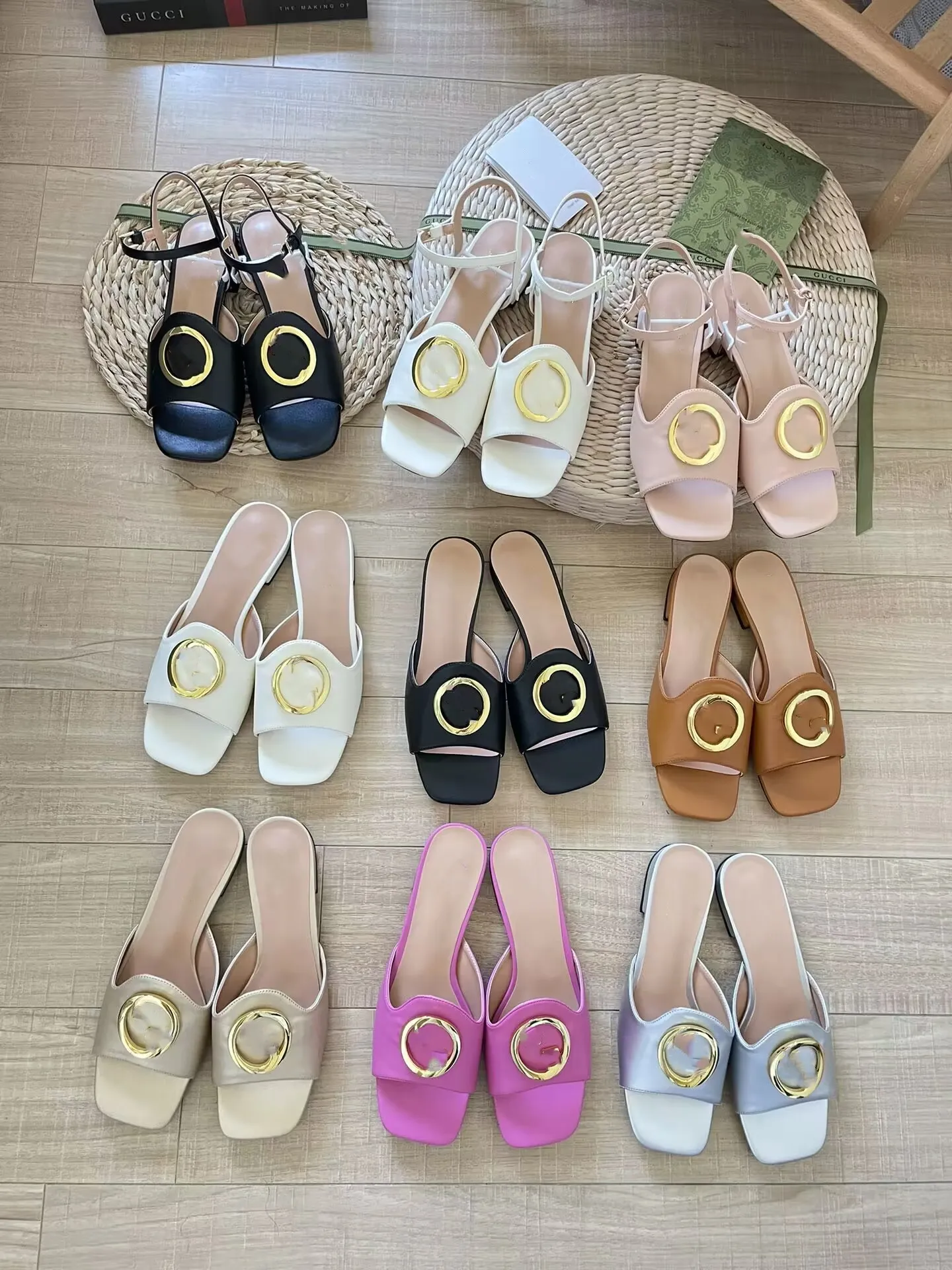 Zwembad slippers dames top