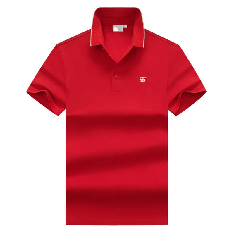 Heren Polo Shirt Burrery Men Korte mouw T -shirt Zomer luxe designer merk Originele single rapel shirt heren t -shirt en polos