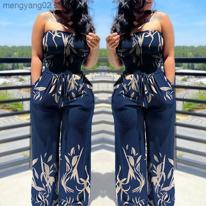 Damen Jumpsuits Strampler Frau Sommer Mode Einteiler Urlaub
