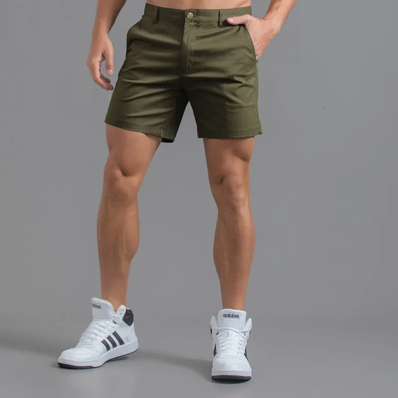 Summer Slim Fit Mens Amazon Mens Casual Shorts Waterproof Wear Resistant Solid Color Pure Cotton Golf Shirts For Men Style 230504 From Ping01 16.7 DHgate.Com