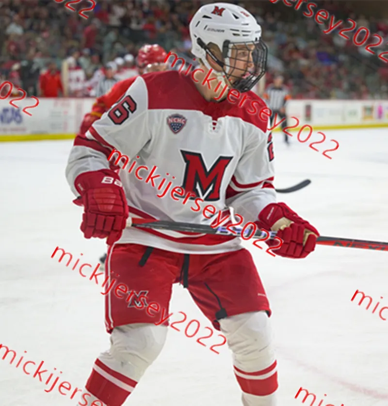 Miami Redhawks Hockey Jersey 22 Ryan Sullivan 23 Brayden Morrison 28 Tanyon Bajzer 30 Bruno Bruveris Miami Jerseys Custom Stitched Mens Youth