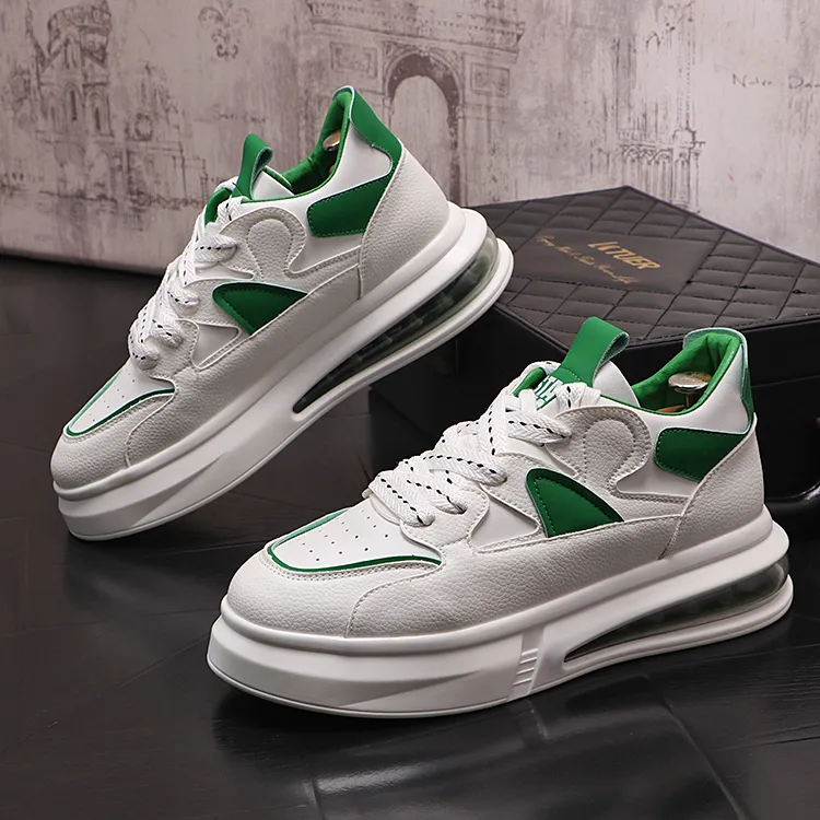 Spring Men Shoes Breathable Sport Walking Shoes Men Sneakers Thick