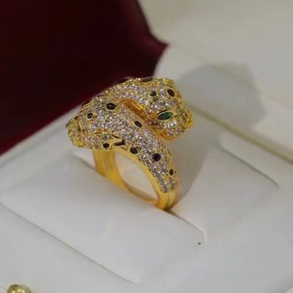 Anello Uomo Testa Di Leopardo In Acciaio Inossidabile - Gioiello Punk Motociclista - Ipoallergenico, Taglie ITA 17-27 - Regalo Originale - 3