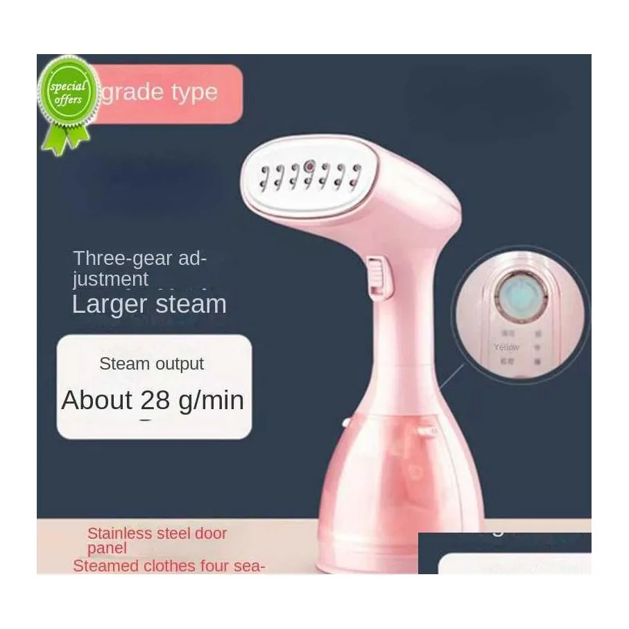 Other Home Garden Handheld Garment Steamer 1500W Household Fabric Steam Iron 280Ml Mini Portable Vertical Fastheat For Clothes Iro Dhudt