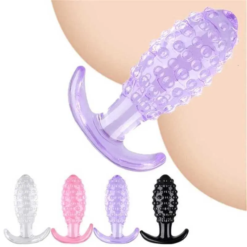 Sex Toy Massager Pineapple Anal Plug Silicone Butt Prickly Granular G-spot Vagina Stimulation for Women Erotic Product Adult Toys