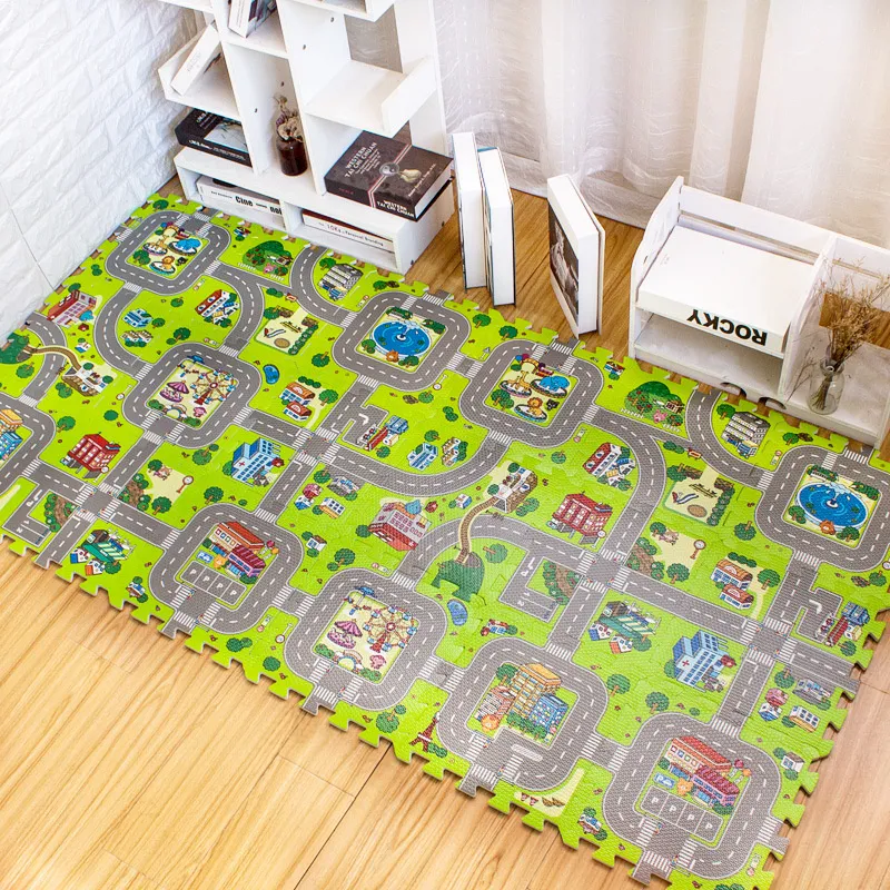 Kids carpet play mat sales