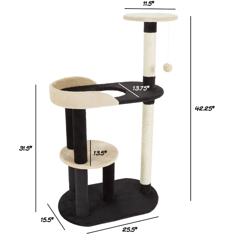 Cat tree 3 tier cheap
