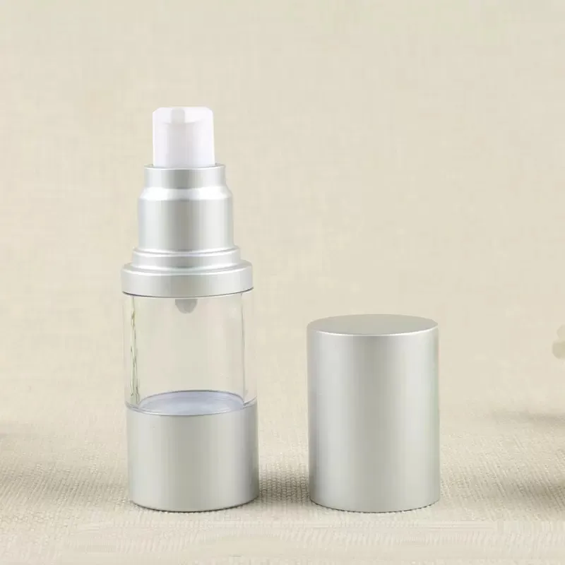 Airless Pump Bottle Refillable Cosmetic Container Makeup Foundations and Serums Lightweight Leak Proof Sock Proof behållare 15 30 ML