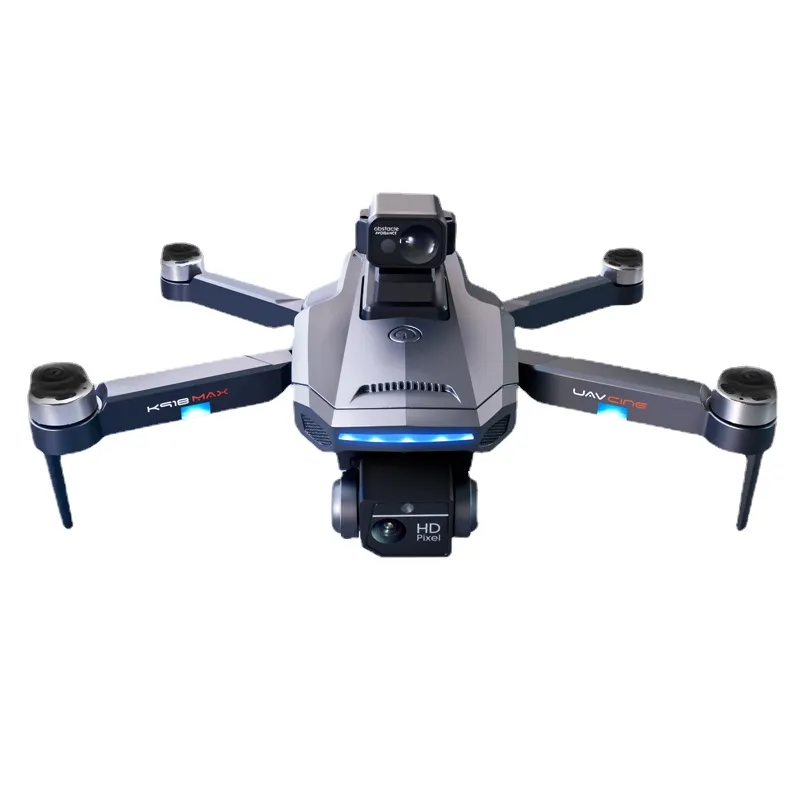 K101 MAX Drone 4K Double Camera HD WIFI FPV Obstacle Avoidance Drone  Optical Flow Four-axis