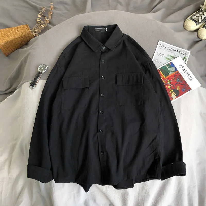 Herren Freizeithemden Neue Hemden für Herren 2022 Designerkleidung Blusen Koreanische Kleidung Hippie Manga Button Up Kariertes Hemd Strickjacke Hippie Lange Kleidung AA230503