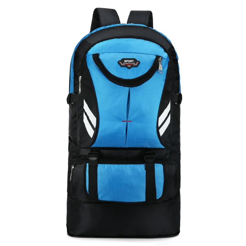 Caminhadas Daypacks Backpack de camping grande com chuva Tampa de chuva Backpack Backpack Backpack de viagem leve para homens e mulheres sacos ao ar livre