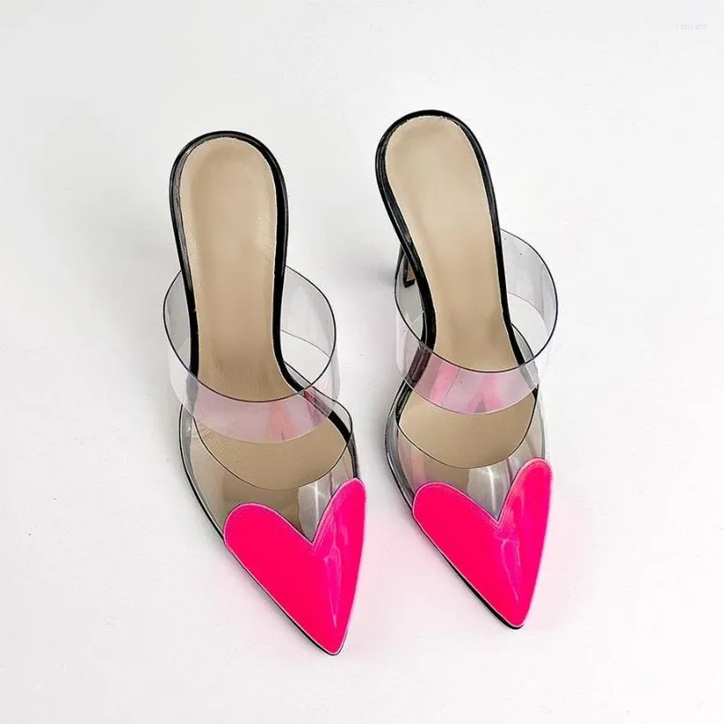 Neon Clear Platform Heels -Brand Ellie shoes -Size... - Depop