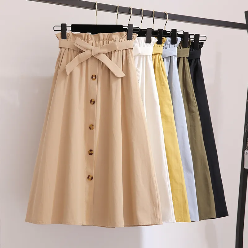 Ladies skirts elasticated clearance waist