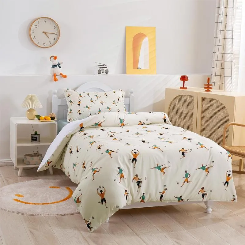 Twin football bedding top