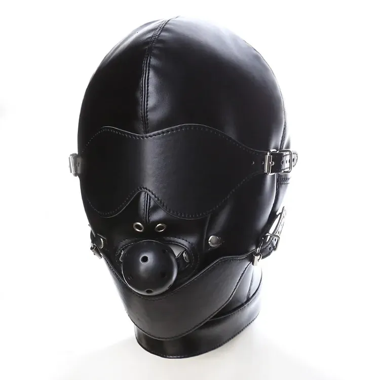 Harnais de tête contrainte bouche + bâillon