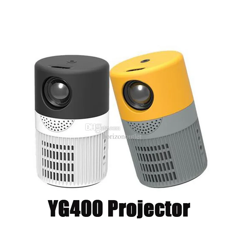 YT400 Pocket LED Mini Projector Presente para Man Micro Video Video PROYECTOR Toy Beamer HDMI USB Cable Pro LCD Screen para Smart Home Office