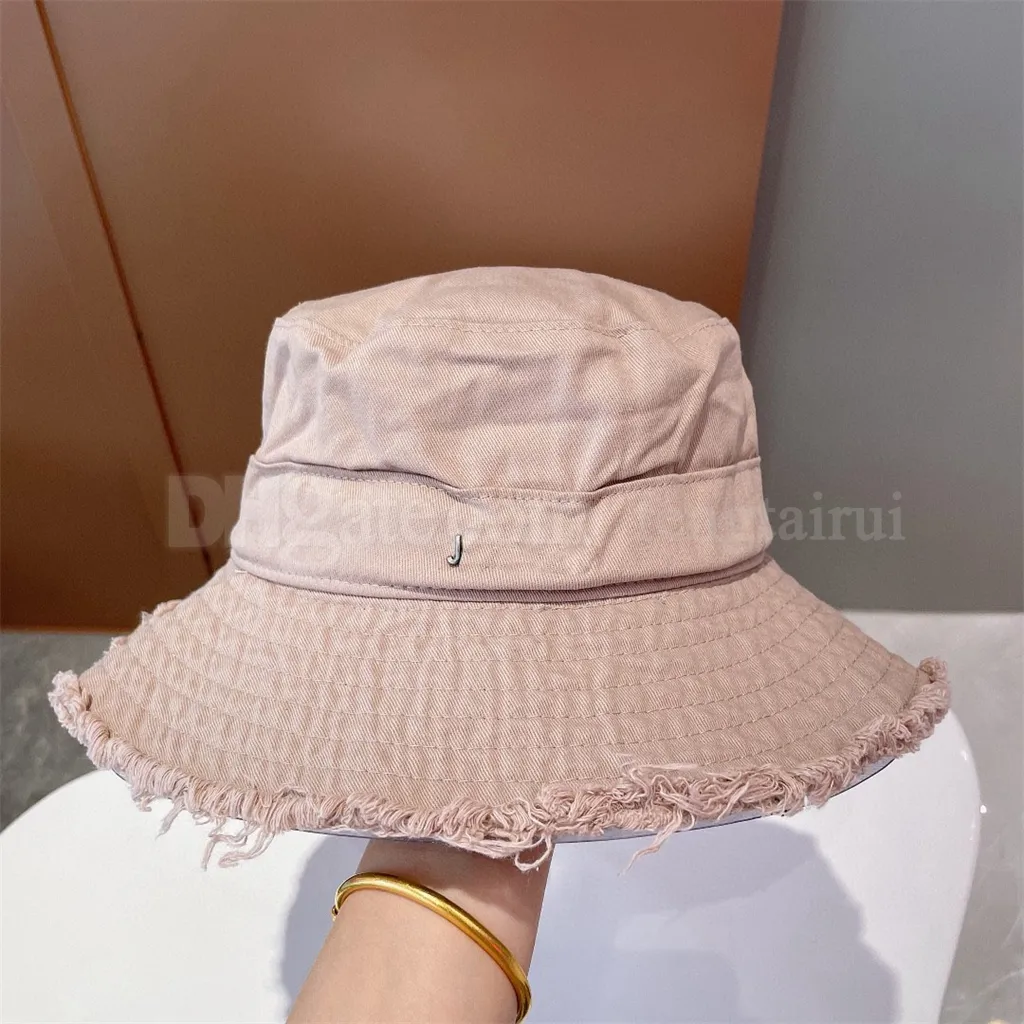 Luxus Ball Caps Modedesigner Bucket Hat Unisex Full Sweet Letter Fisherman Hats Street Style Outdoor Snapback Sun Caps Sommer