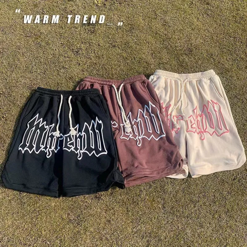 Mäns shorts y2k Summer Shorts för män Kvinnor Harajuku Trend Oversize Sports Pants Short Casual Gym Basketball Shorts Korean Par Shorts 230503