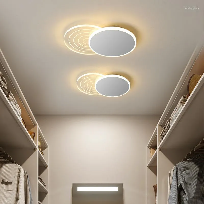 Plafondverlichting Nordic Led Light Moderne Eenvoudige Lamp Slaapkamer Woonkamer Creatieve Persoonlijkheid Gangpad Acryl Home Verlichting