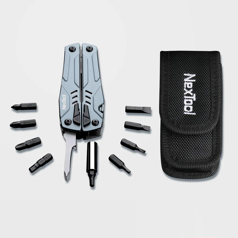 Tang Nextool Sailor Pro 14in1 Çok Fonksiyonlu Araçlar Katlanır Pense Kamp Yürüyüş Taşınabilir Makas Açıcı Tornavida Çok Satış Tester